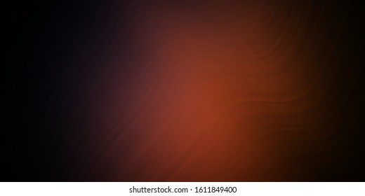 Dark Pink, Yellow vector backdrop with curves. Illustration in halftone style with gradient curves. Pattern for websites, landing pages.
