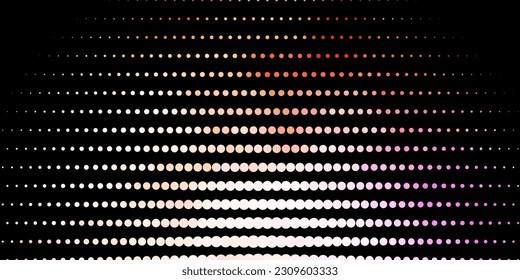 Dark Pink, Yellow vector backdrop with dots. Abstract illustration with colorful spots in nature style. New template for a brand book.