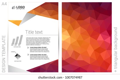 Dark Pink, Yellow vector  background for presentations. Web interface on abstract background with colorful gradient. Pattern for ads, leaflets, labels of your business.