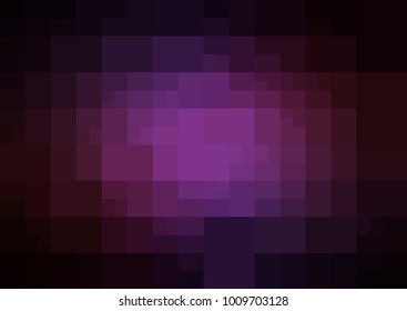 Dark Pink, Yellow vector Background rectangles and squares. Style Patchwork and Quilt. Geometric sample. Repeating routine with rectangle shapes.