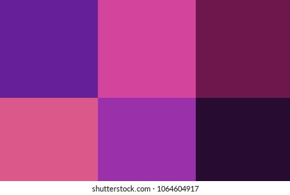 Dark Pink, Yellow vector background with bright palette. Abstract palette with samples of rainbow colors. Smart set of colors for your work as a designer.