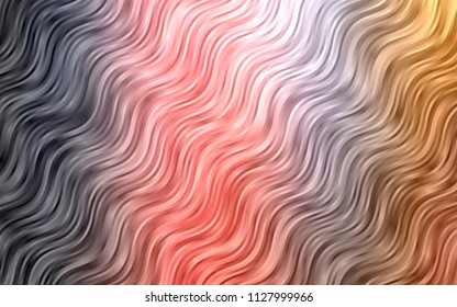 Dark Pink, Yellow vector background with bubble shapes. Colorful illustration in abstract marble style with gradient. Marble style for your business design.
