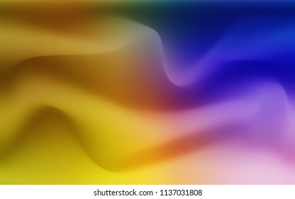 Dark Pink, Yellow vector background with abstract circles. Creative geometric illustration in marble style with gradient. A completely new memphis design for your business.