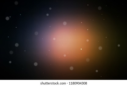 Dark Pink, Yellow vector background with bubbles. Modern abstract illustration with colorful water drops. Pattern can be used for beautiful websites.