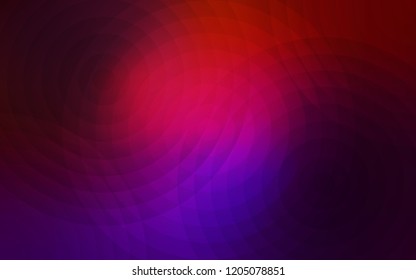 Dark Pink, Yellow vector background with bubbles. Blurred decorative design in abstract style with bubbles. Pattern can be used for beautiful websites.