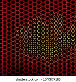 Dark Pink, Yellow vector background with circles. Abstract illustration with colorful spots in nature style. Pattern for booklets, leaflets.