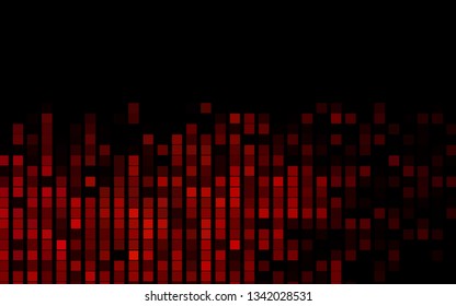 Dark Pink, Yellow vector background with rectangles. Decorative design in abstract style with rectangles. The template can be used as a background.