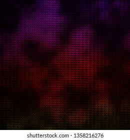 Dark Pink, Yellow vector background with lines. Gradient illustration with straight lines in abstract style. Pattern for ads, commercials.