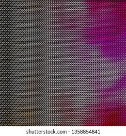 Dark Pink, Yellow vector background with lines. Repeated lines on abstract background with gradient. Smart design for your promotions.