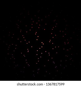 Dark Pink, Yellow vector background with small and big stars. Shining colorful illustration with small and big stars. Pattern for wrapping gifts.
