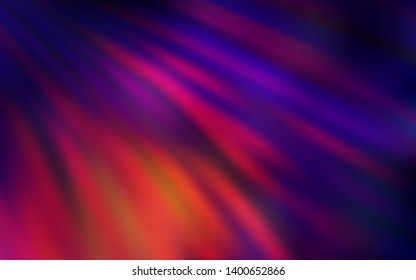 Dark Pink, Yellow vector background with stright stripes. Shining colored illustration with sharp stripes. Template for your beautiful backgrounds.