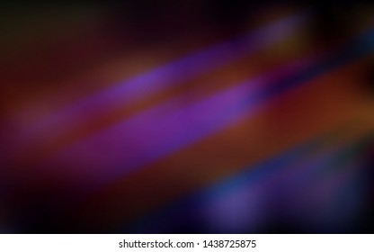 Dark Pink, Yellow vector background with stright stripes. Lines on blurred abstract background with gradient. Template for your beautiful backgrounds.