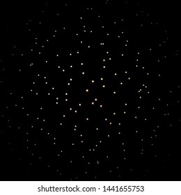 Dark Pink, Yellow vector background with small and big stars. Blur decorative design in simple style with stars. Design for your business promotion.