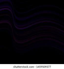 Dark Pink, Yellow vector background with lines. Colorful illustration, which consists of curves. Pattern for commercials, ads.