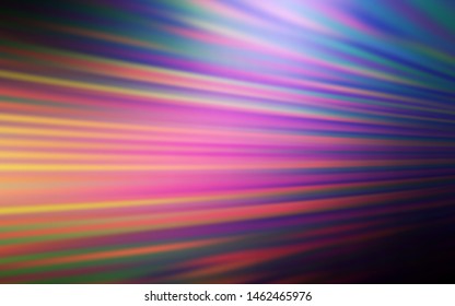 Dark Pink, Yellow vector background with stright stripes. Modern geometrical abstract illustration with Lines. Template for your beautiful backgrounds.
