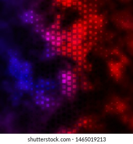 Dark Pink, Yellow vector background in polygonal style. Modern design with rectangles in abstract style. Modern template for your landing page.