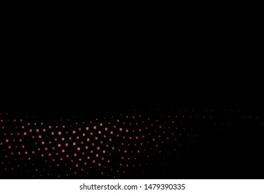 Dark Pink, Yellow vector background with rectangles. Illustration with set of colorful rectangles. Modern template for your landing page.