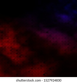 Dark Pink, Yellow vector background in polygonal style. Abstract gradient illustration with rectangles. Best design for your ad, poster, banner.