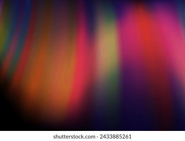 Dark Pink, Yellow vector background with lamp shapes. A sample with blurred bubble shapes. A completely new marble design for your business.