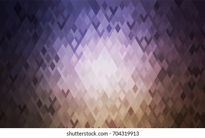 Dark Pink, Yellow vector background of rectangles and squares. Style quilt and blanket. Geometrical rectangular pattern. Repeating pattern with rectangle shapes.