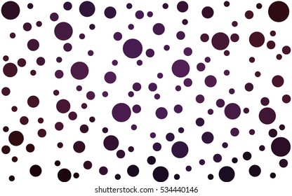 Dark Pink Yellow Vector banners set of circles, spheres. Abstract Circles. Art Vector Background.