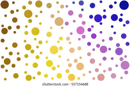 Dark Pink Yellow Vector banners set of circles, spheres. Abstract Circles. Art Vector Background.
