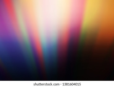 Dark Pink, Yellow vector blur pattern. Shining colorful illustration in a Brand new style. The blurred design can be used for your web site.