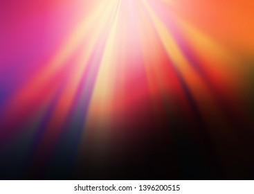Dark Pink, Yellow vector blur pattern. Colorful illustration in blurry style with gradient. The best blurred design for your business.