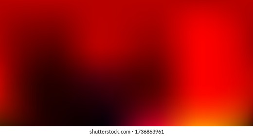 Dark Pink, Yellow vector blur background. Shining colorful blur illustration in abstract style. Wallpaper for your web apps.