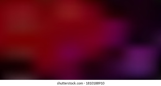 Dark pink, yellow vector blur backdrop. Abstract colorful illustration in blur style with gradient. Smart pattern for websites.