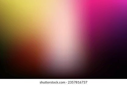 Dark pink, yellow vector blur texture. Colorful abstract illustration with blur gradient. Landing pages design.