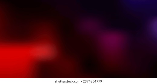 Fondo oscuro rosa, amarillo para el desenfoque vectorial. Ilustración abstracta colorida con gradiente difuso. Tu negocio.