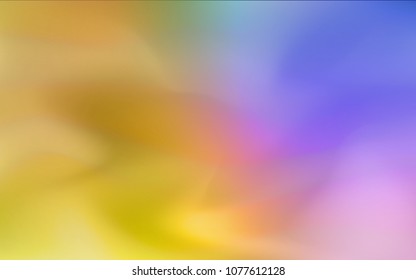 Dark Pink, Yellow vector blurred bright pattern. Creative illustration in halftone style with gradient. The elegant pattern can be used as part of a brand book.