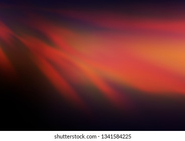 Dark Pink, Yellow vector blurred background. Creative illustration in halftone style with gradient. A new texture for your design.