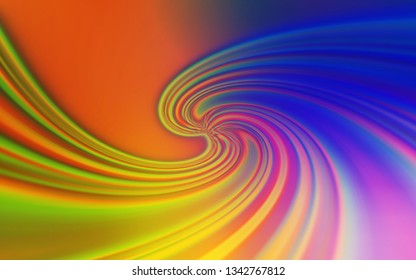 Dark Pink, Yellow vector blurred pattern. Glitter abstract illustration with gradient design. Background for a cell phone.