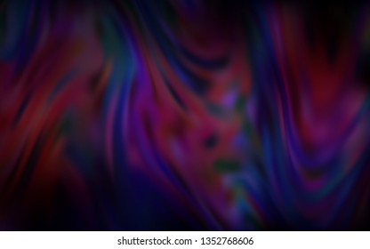 Dark Pink, Yellow vector blurred shine abstract template. Colorful abstract illustration with gradient. Background for a cell phone.