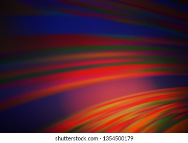 Dark Pink, Yellow vector blurred bright pattern. A completely new color illustration in a bokeh style. The best blurred design for your business.