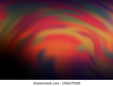 Dark Pink, Yellow vector blurred bright pattern. A completely new color illustration in a bokeh style. Brand new style for your business design.