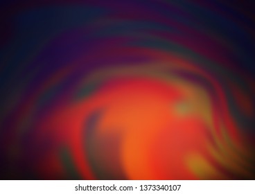 Dark Pink, Yellow vector blurred shine abstract pattern. A vague abstract illustration with gradient. The best blurred design for your business.