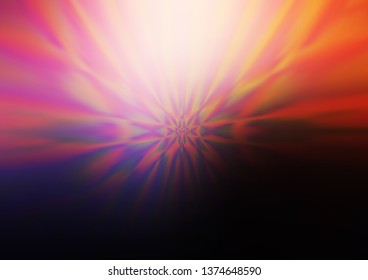Dark Pink, Yellow vector blurred bright background. Colorful illustration in abstract style with gradient. The template for backgrounds of cell phones.