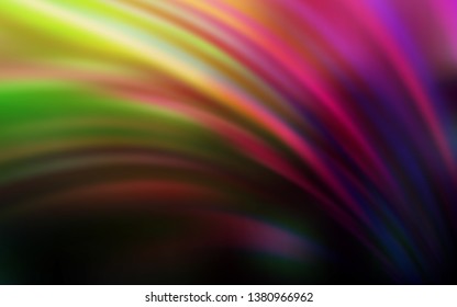 Dark Pink, Yellow vector blurred and colored pattern. Colorful abstract illustration with gradient. New style design for your brand book.