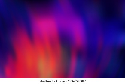 Dark Pink, Yellow vector blurred bright texture. Creative illustration in halftone style with gradient. New way of your design.