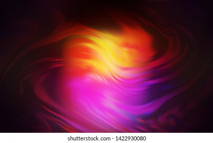 Dark Pink, Yellow vector blurred bright texture. A completely new colored illustration in blur style. The best blurred design for your business.