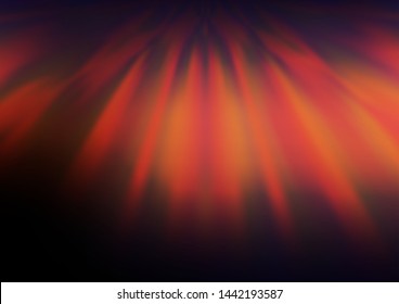 Dark Pink, Yellow vector blurred and colored background. Colorful abstract illustration with gradient. A new texture for your design.