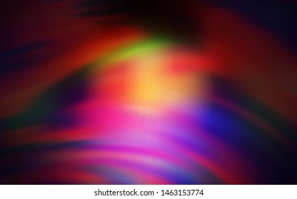 Dark Pink, Yellow vector blurred bright pattern. An elegant bright illustration with gradient. Smart design for your work.