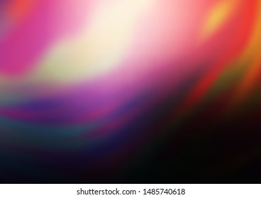 Dark Pink, Yellow vector blurred bright background. Shining colorful illustration in a Brand new style. A completely new design for your business.
