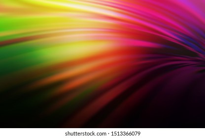Dark Pink, Yellow vector blurred bright pattern. An elegant bright illustration with gradient. New way of your design.