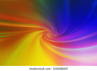 Dark Pink, Yellow vector blurred bright template. Modern abstract illustration with gradient. Blurred design for your web site.