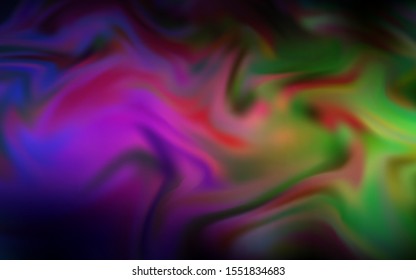 Dark Pink, Yellow vector blurred bright template. Shining colored illustration in smart style. Completely new design for your business.