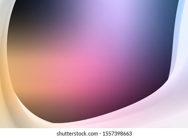 Dark Pink, Yellow vector blurred bright texture. An elegant bright illustration with gradient. New style for your business design.